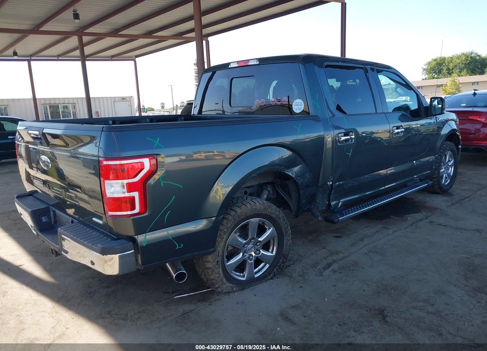 2018 FORD F-150 VIN: 1FTEW1CP9JKC03834