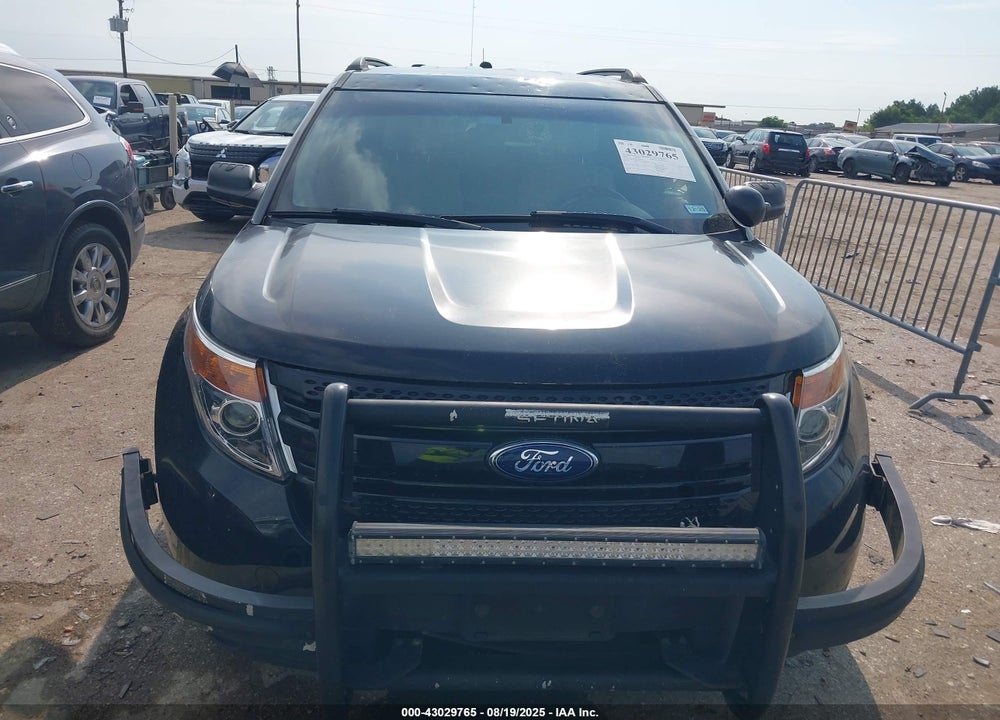 2013 FORD POLICE INTERCEPTOR UTILITY VIN: 1FM5K8AR7DGC06971