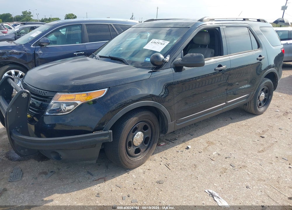 2013 FORD POLICE INTERCEPTOR UTILITY VIN: 1FM5K8AR7DGC06971