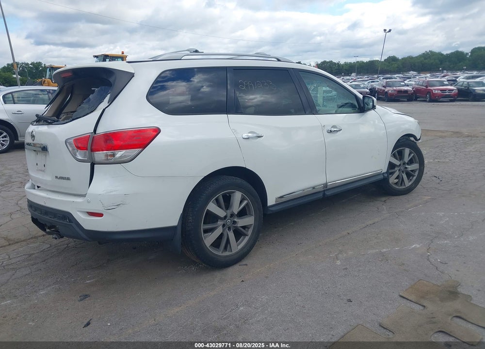 2013 NISSAN PATHFINDER VIN: 5N1AR2MN5DC649207