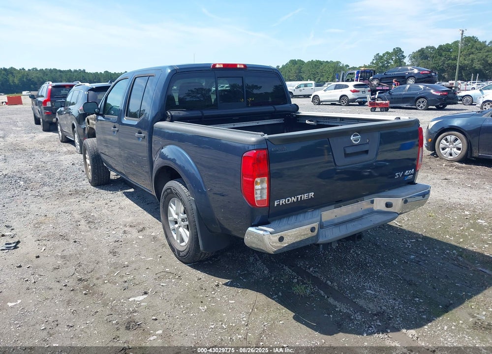 2017 NISSAN FRONTIER VIN: 1N6DD0EV3HN770151