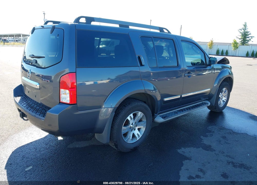 2012 NISSAN PATHFINDER VIN: 5N1AR1NB6CC624023