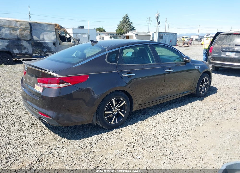 2018 KIA OPTIMA VIN: KNAGT4L34J5237160