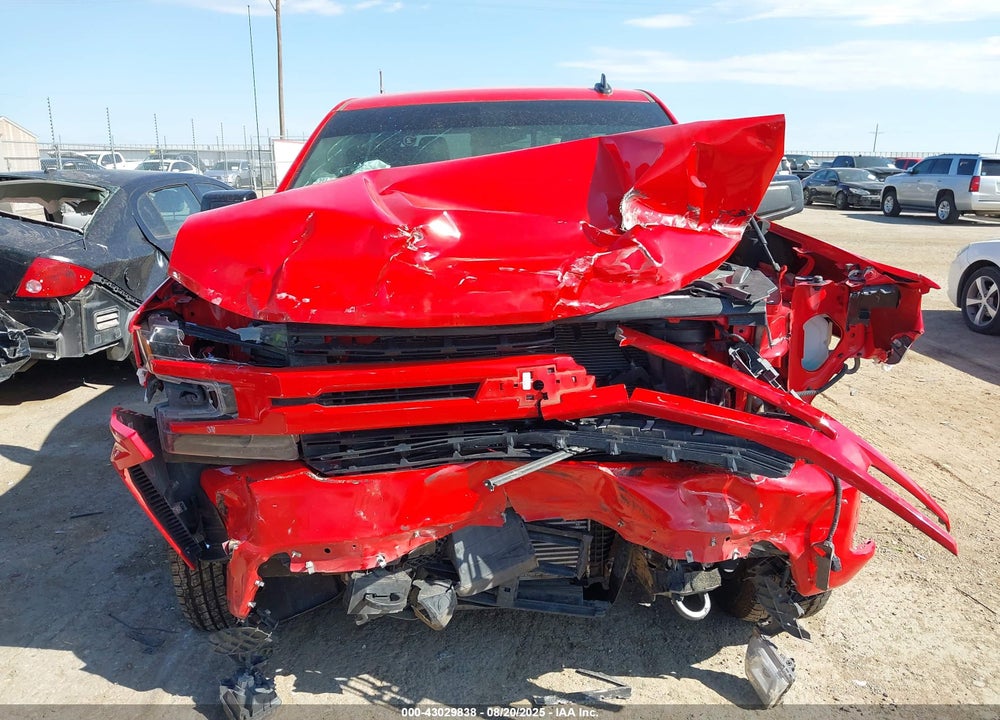 2021 CHEVROLET SILVERADO 1500 VIN: 1GCPYEEK2MZ381821
