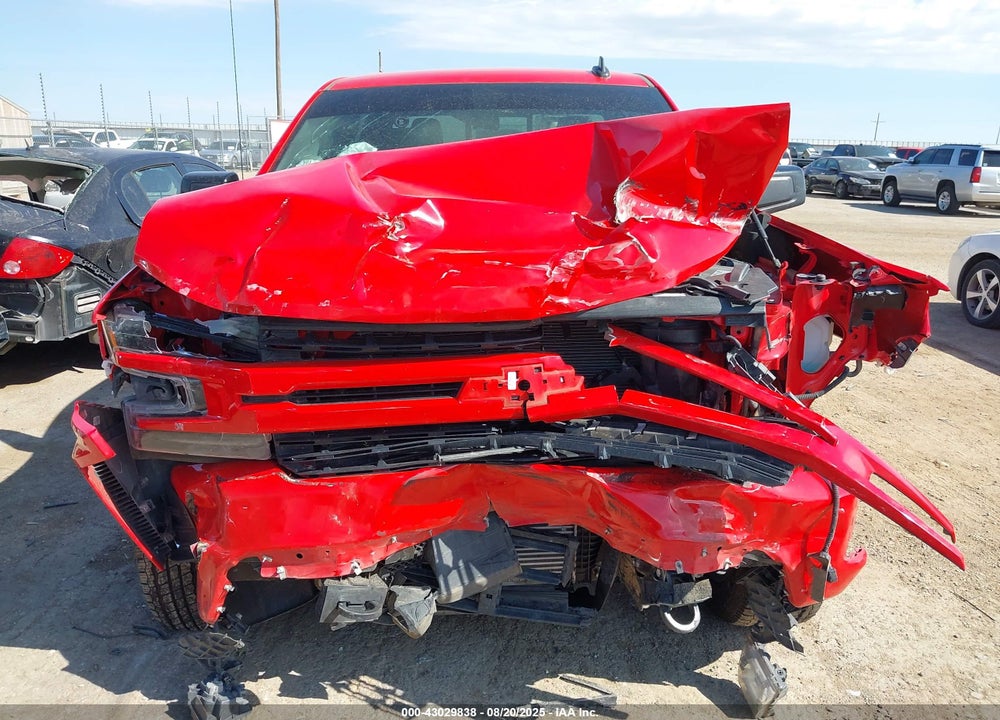 2021 CHEVROLET SILVERADO 1500 VIN: 1GCPYEEK2MZ381821