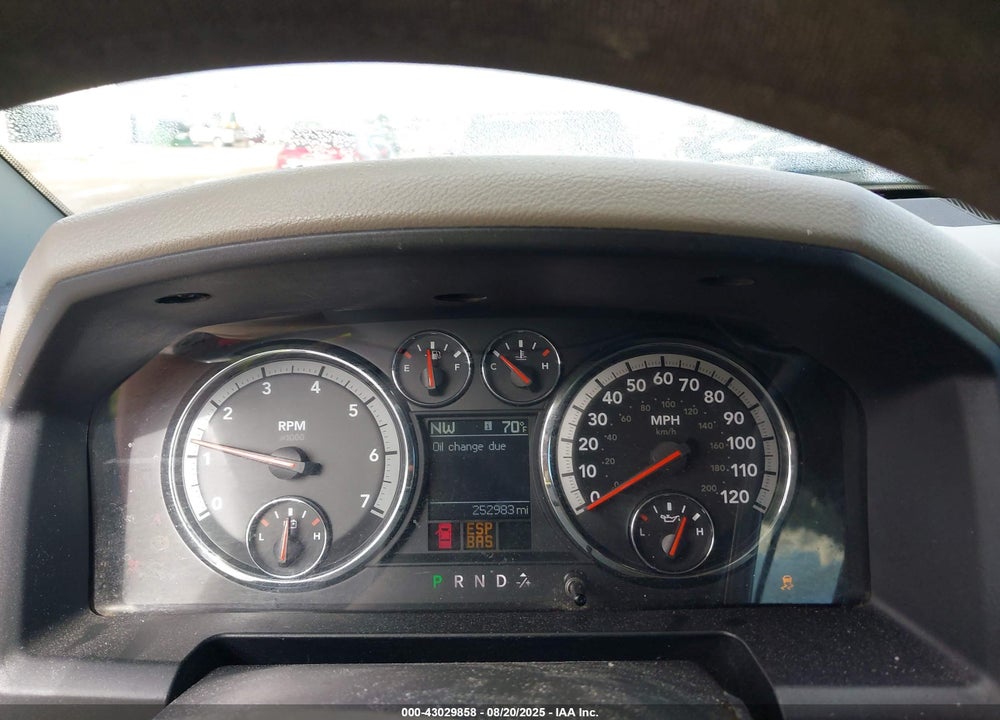 2010 DODGE RAM 1500 VIN: 1D7RB1CT1AS134864