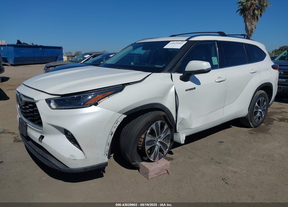 2021 TOYOTA HIGHLANDER VIN: 5TDHARAHXMS506298