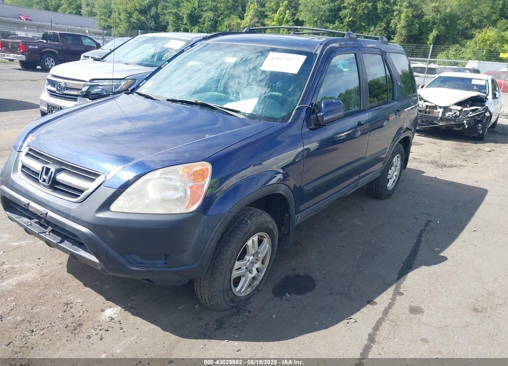 2004 HONDA CR-V EX VIN: SHSRD78884U242064