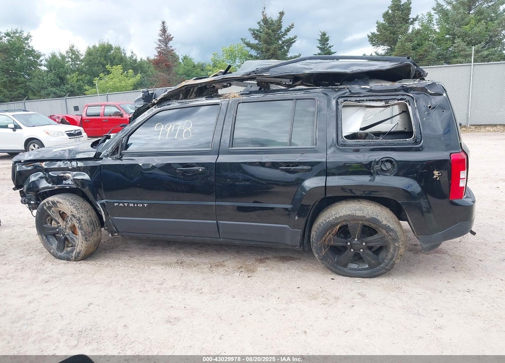 2015 JEEP PATRIOT VIN: 1C4NJRFB4FD291801