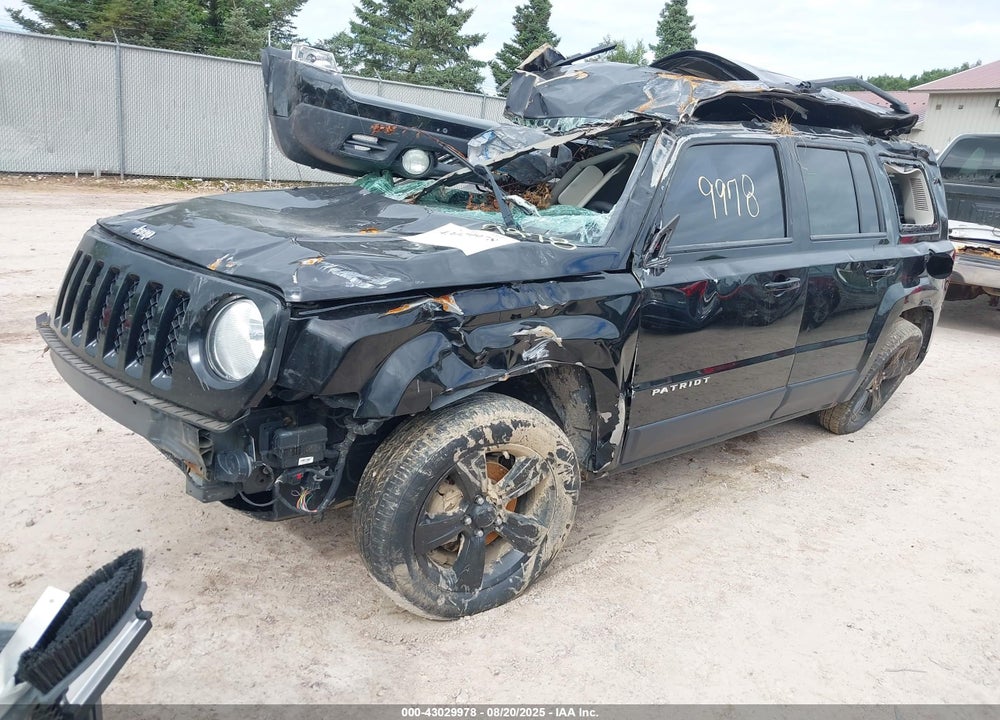 2015 JEEP PATRIOT VIN: 1C4NJRFB4FD291801