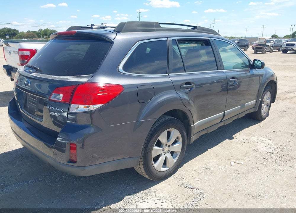 2011 SUBARU OUTBACK 2.5I LIMITED VIN: 4S4BRBKC8B3376881
