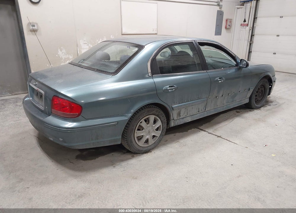 2005 HYUNDAI SONATA GL VIN: KMHWF25S55A193421