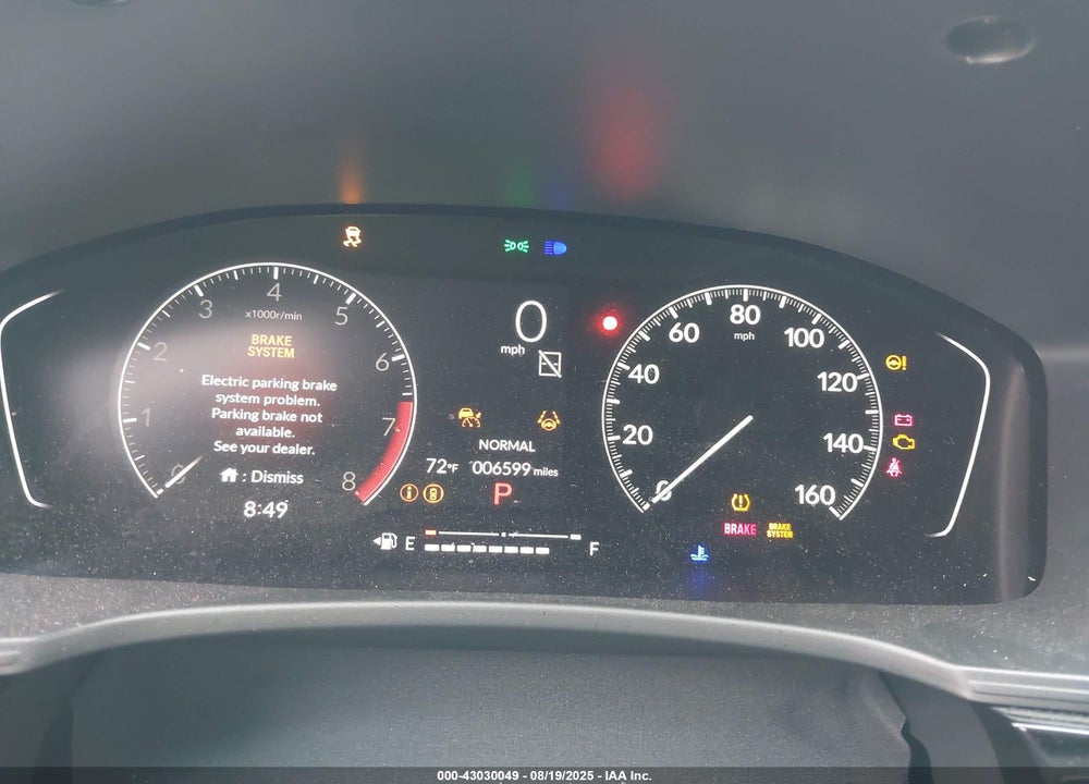 2025 HONDA CIVIC VIN: 2HGFE2F50SH520774