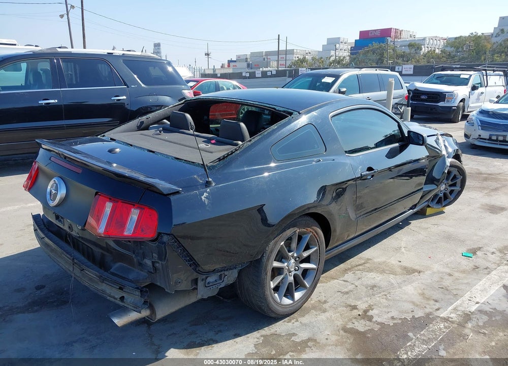 2011 FORD MUSTANG VIN: 1ZVBP8AM9B5136487