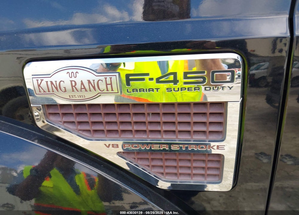 2008 FORD F-450 KING RANCH/LARIAT/XL/XLT VIN: 1FTXW43R28EA31506