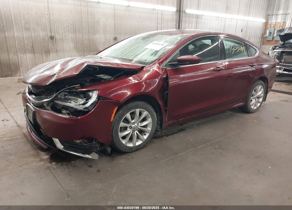 2016 CHRYSLER 200 LIMITED VIN: 1C3CCCAB9GN104042