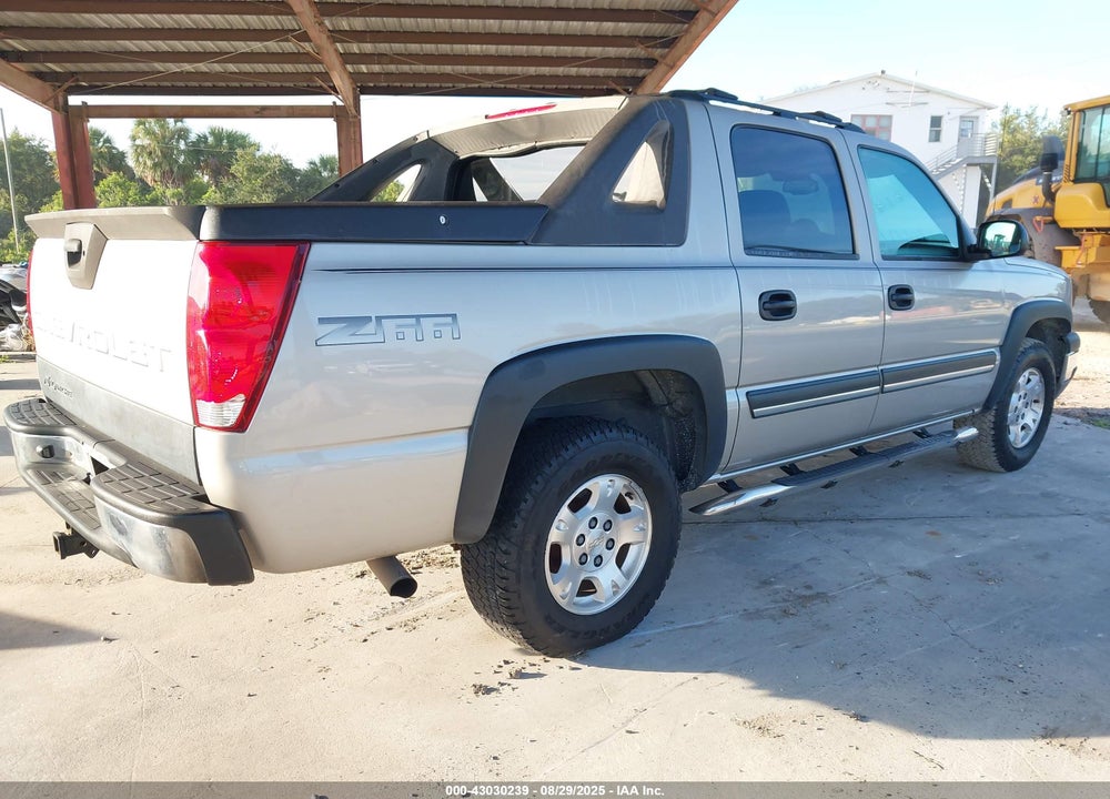 2004 CHEVROLET AVALANCHE 1500 VIN: 3GNEC12T34G296702