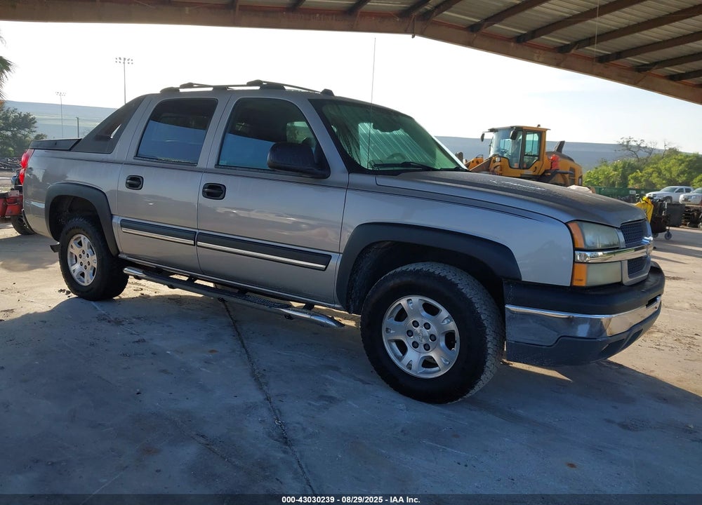 2004 CHEVROLET AVALANCHE 1500 VIN: 3GNEC12T34G296702
