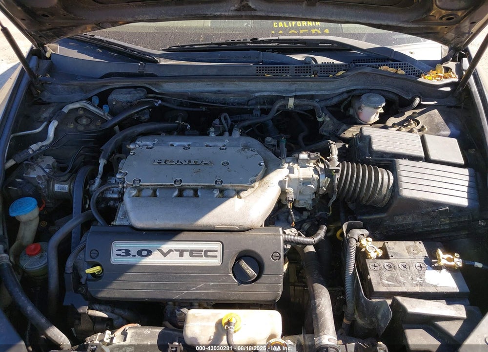 2003 HONDA ACCORD 3.0 EX VIN: 1HGCM66573A014209