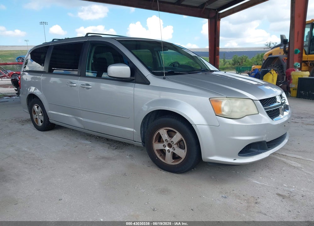 2012 DODGE GRAND CARAVAN SXT VIN: 2C4RDGCG7CR225121