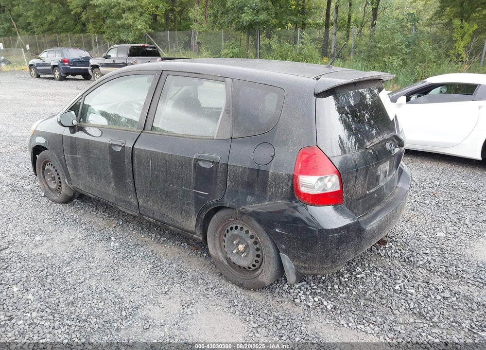 2008 HONDA FIT VIN: JHMGD37488S071409