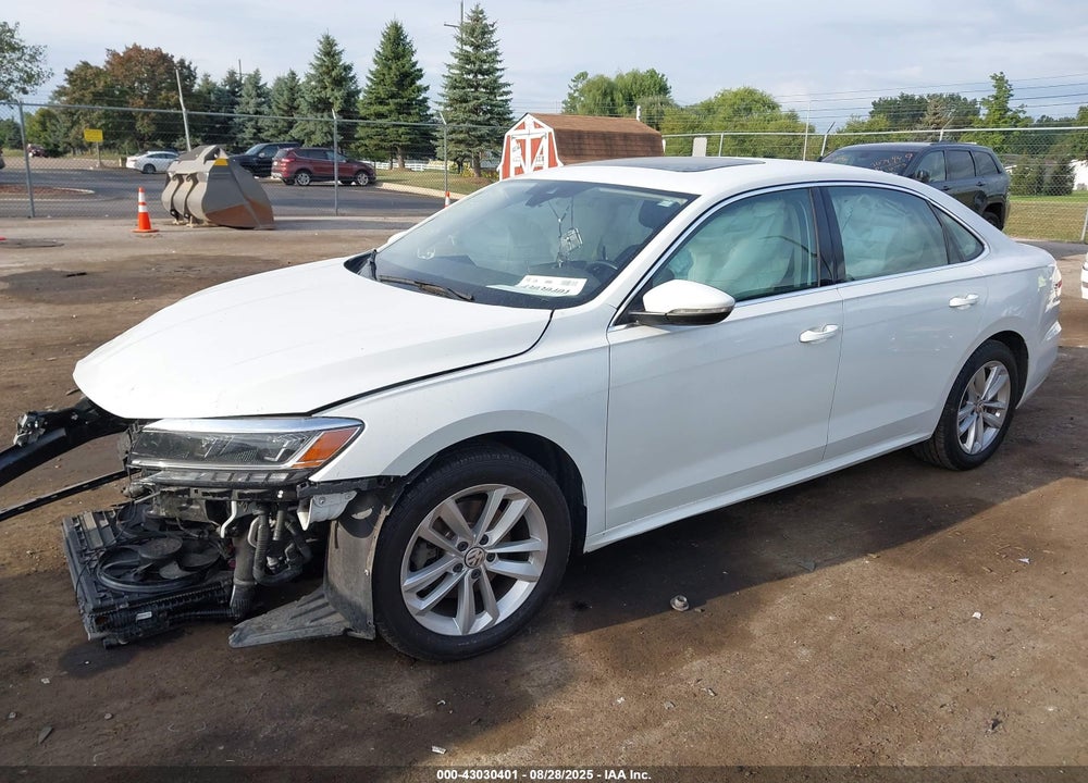 2020 VOLKSWAGEN PASSAT 2.0T SE VIN: 1VWWA7A3XLC011936