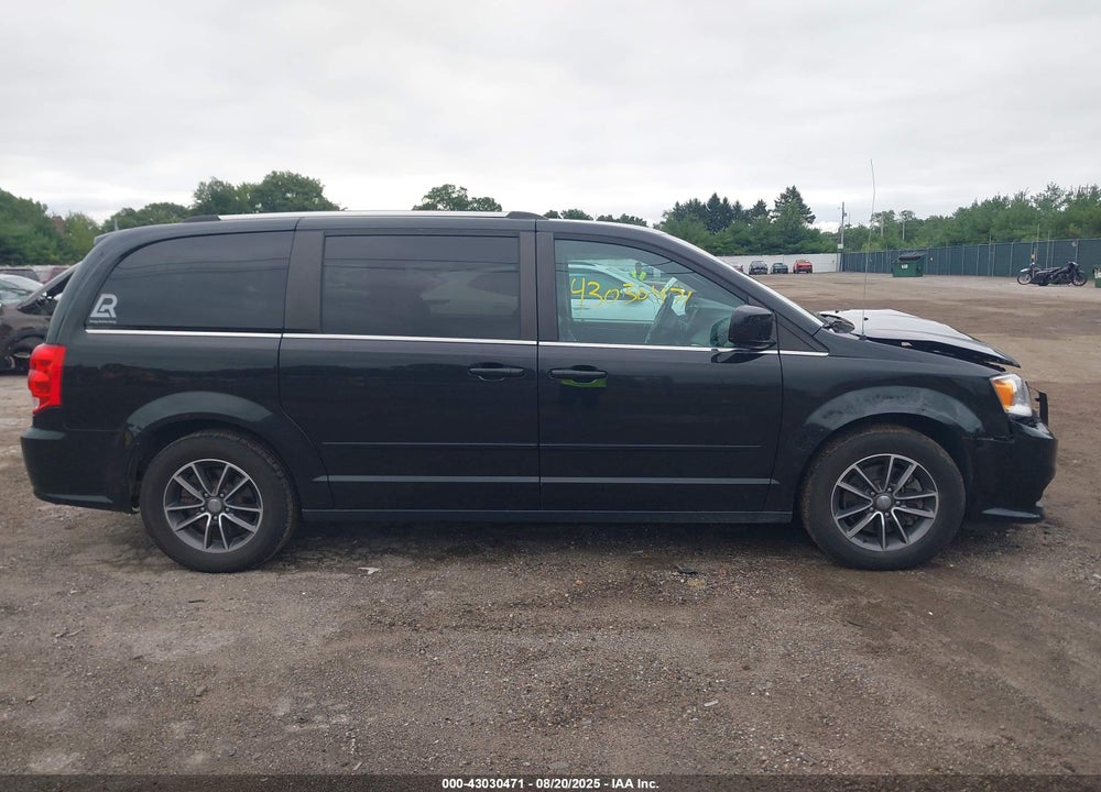 2017 DODGE GRAND CARAVAN SXT VIN: 2C4RDGCG8HR741849