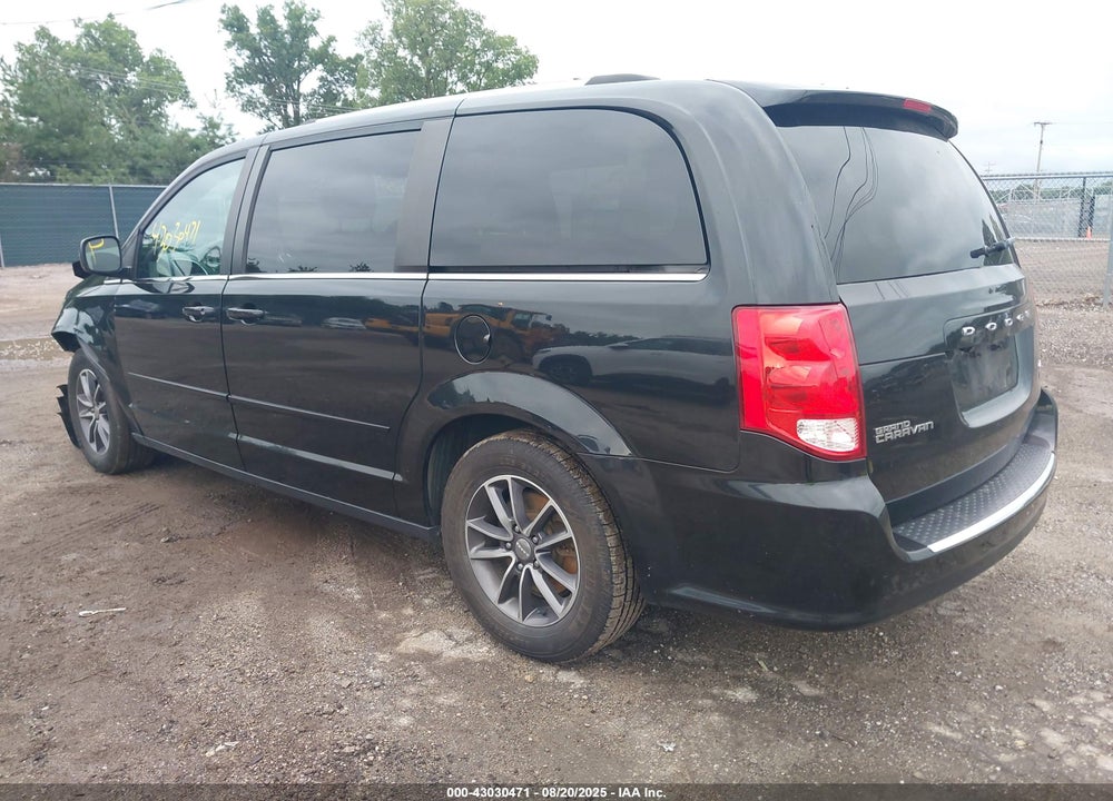 2017 DODGE GRAND CARAVAN SXT VIN: 2C4RDGCG8HR741849