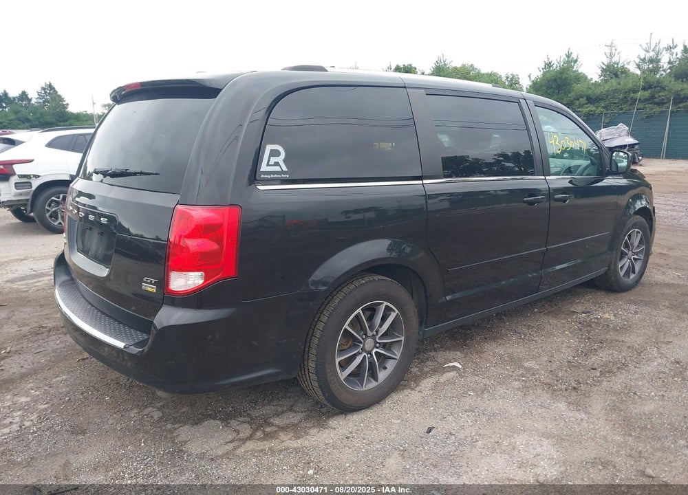 2017 DODGE GRAND CARAVAN SXT VIN: 2C4RDGCG8HR741849
