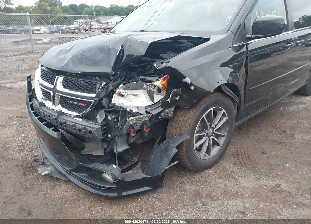 2017 DODGE GRAND CARAVAN SXT VIN: 2C4RDGCG8HR741849