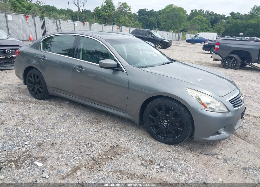 2013 INFINITI G37X VIN: JN1CV6AR3DM759306