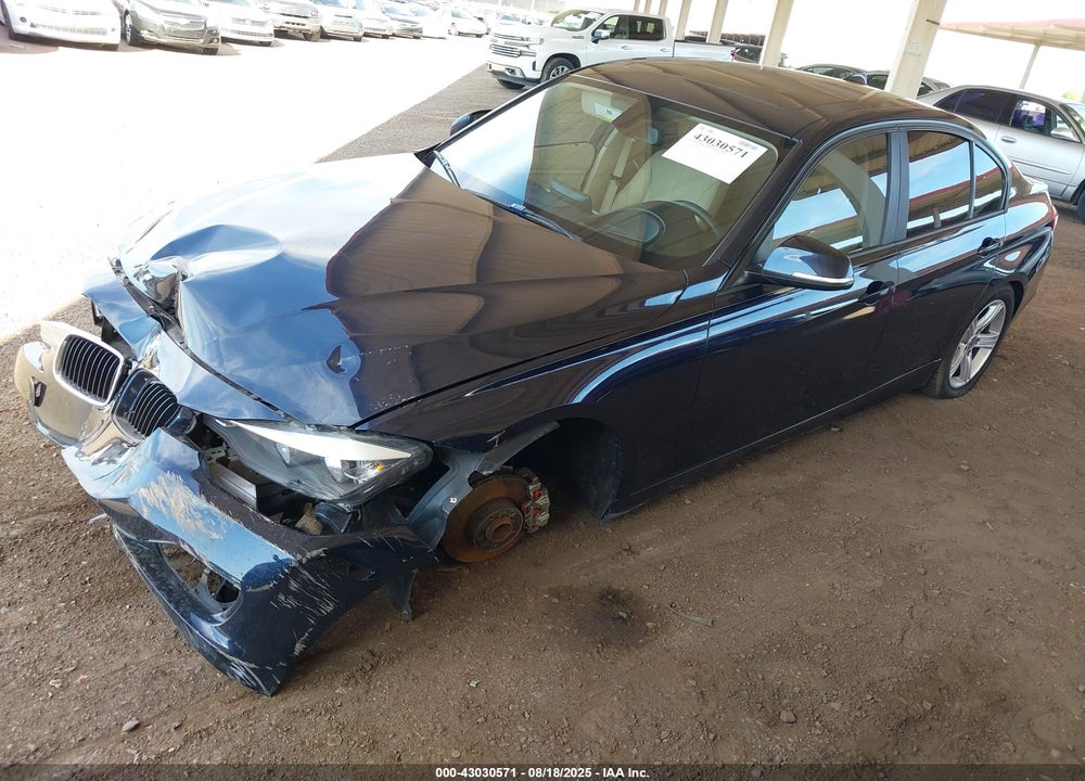 2012 BMW 328I VIN: WBA3A5G57CNP16617