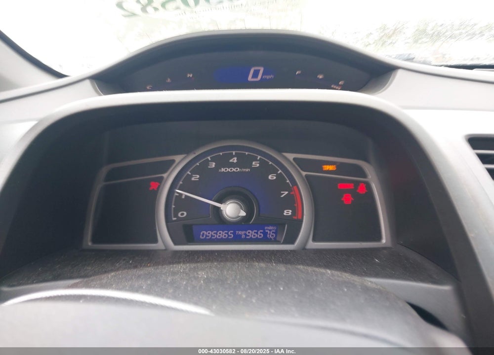 2009 HONDA CIVIC VIN: 2HGFG11619H540191