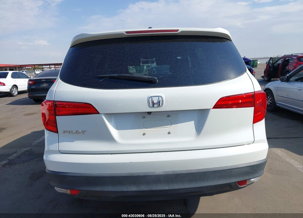 2017 HONDA PILOT VIN: 5FNYF5H34HB018754