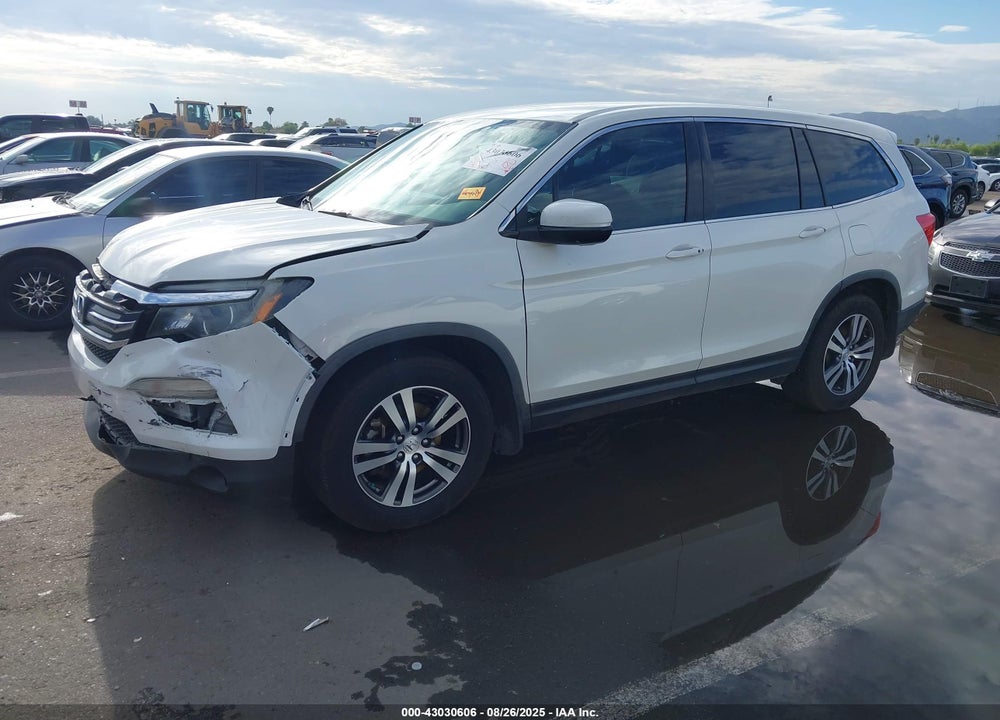 2017 HONDA PILOT VIN: 5FNYF5H34HB018754