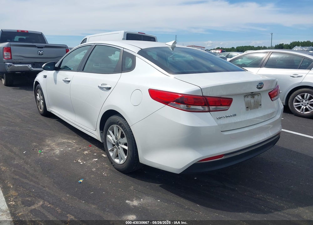 2016 KIA OPTIMA VIN: KNAGT4L34G5073708