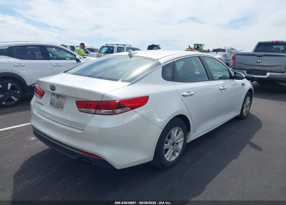 2016 KIA OPTIMA VIN: KNAGT4L34G5073708