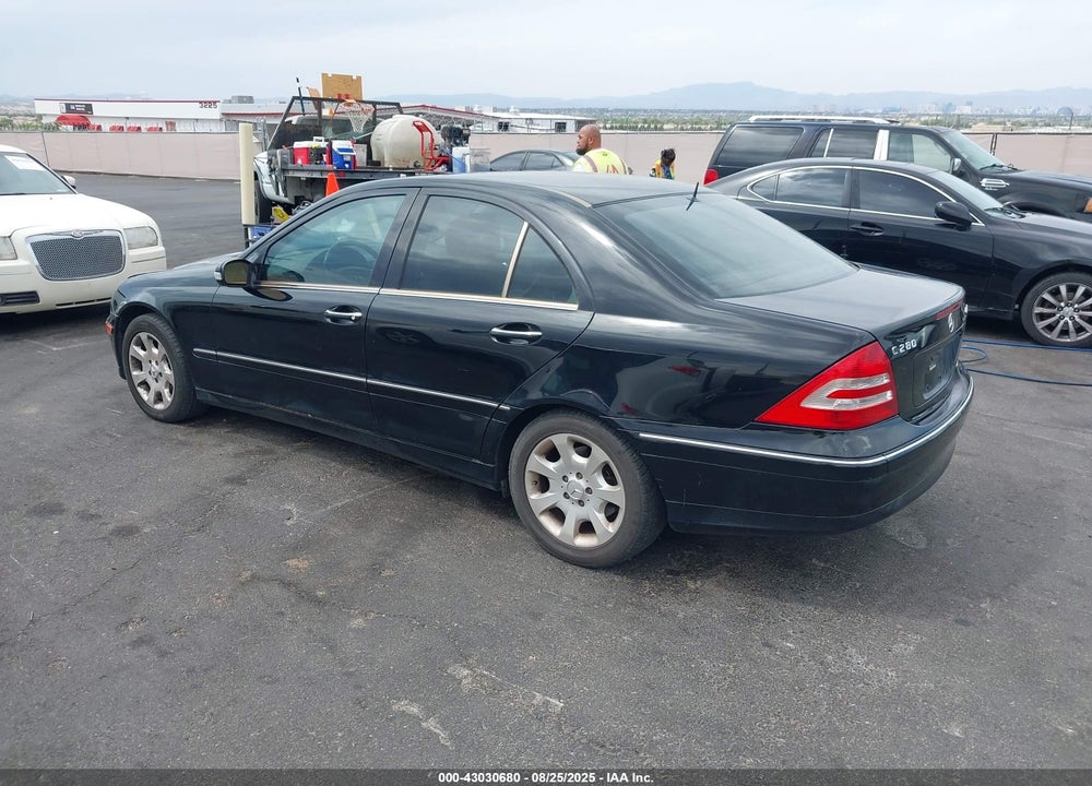 2006 MERCEDES-BENZ C 280 LUXURY 4MATIC VIN: WDBRF92HX6F744013