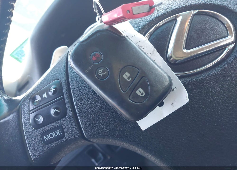 2008 LEXUS IS 250 VIN: JTHCK262682026502