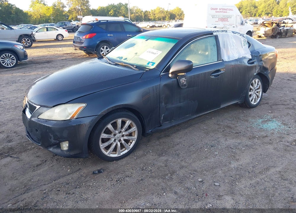 2008 LEXUS IS 250 VIN: JTHCK262682026502