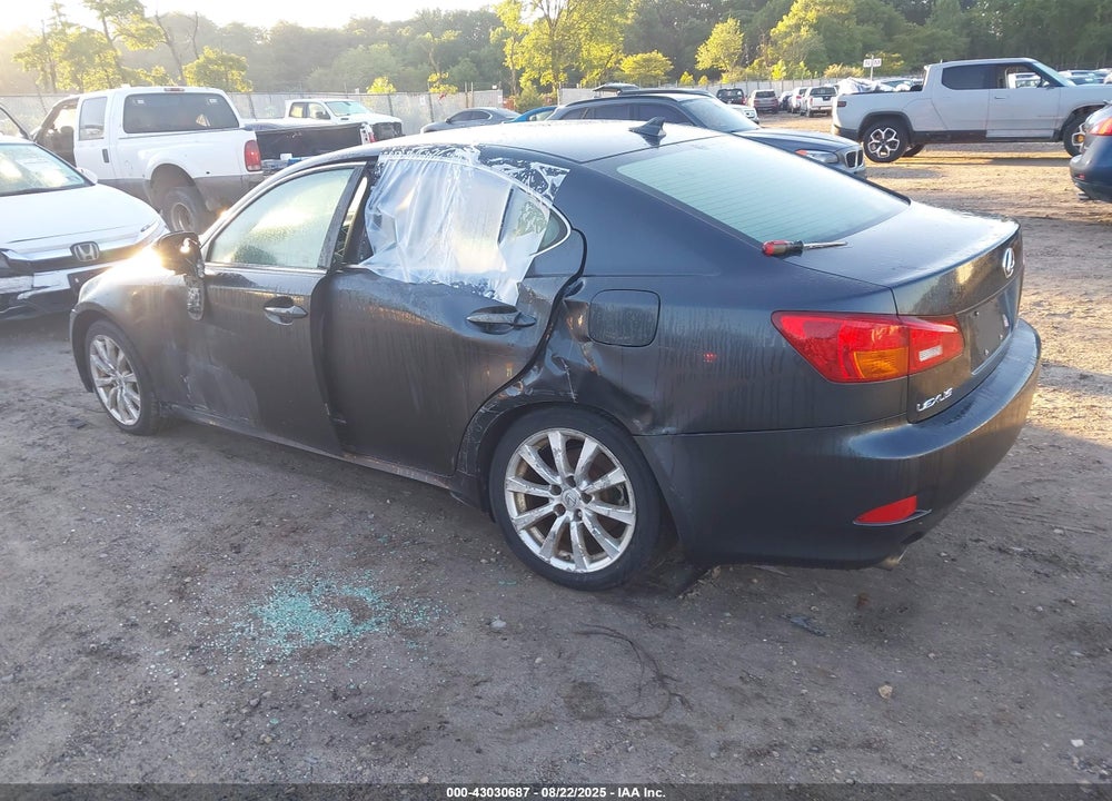 2008 LEXUS IS 250 VIN: JTHCK262682026502