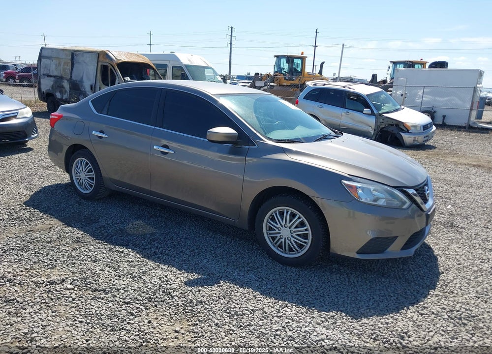 2016 NISSAN SENTRA SV VIN: 3N1AB7AP5GL672865