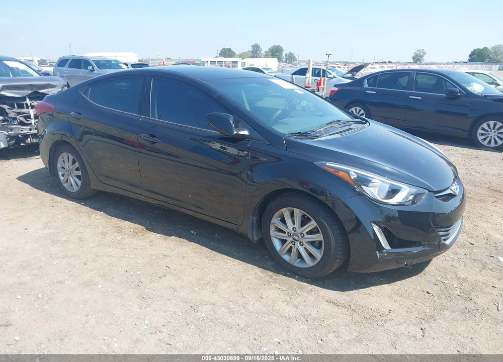 2014 HYUNDAI ELANTRA SE VIN: KMHDH4AE0EU149399