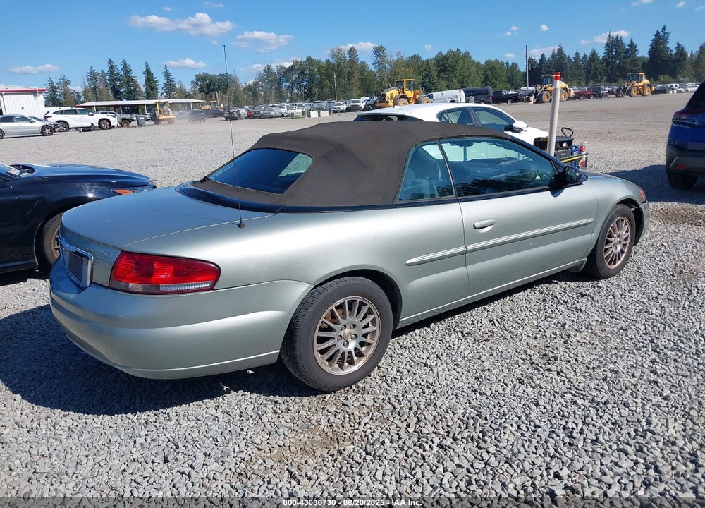 2006 CHRYSLER SEBRING TOURING VIN: 1C3EL55R76N141732