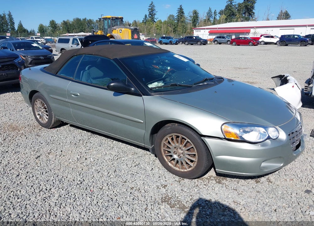 2006 CHRYSLER SEBRING TOURING VIN: 1C3EL55R76N141732