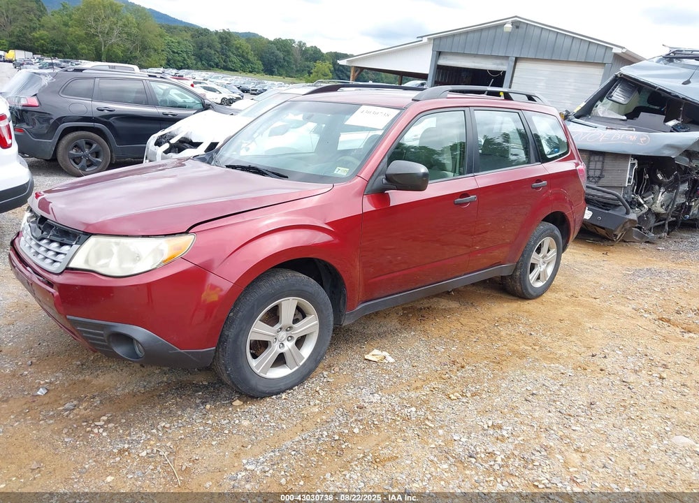 2013 SUBARU FORESTER VIN: JF2SHABC8DH437655
