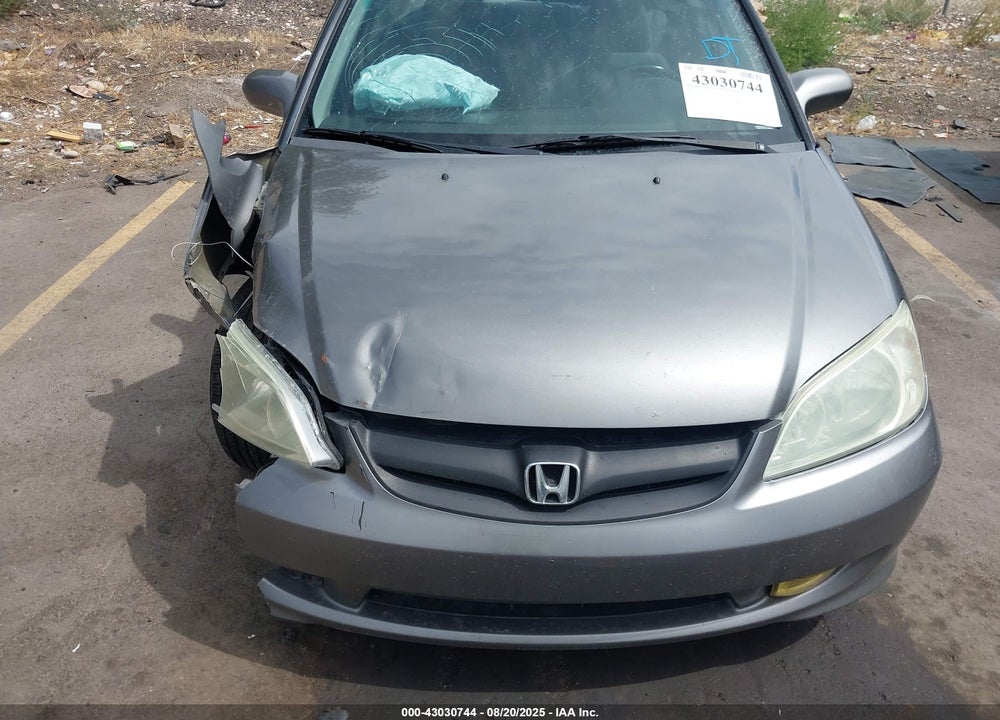 2005 HONDA CIVIC EX VIN: 2HGES26705H571153