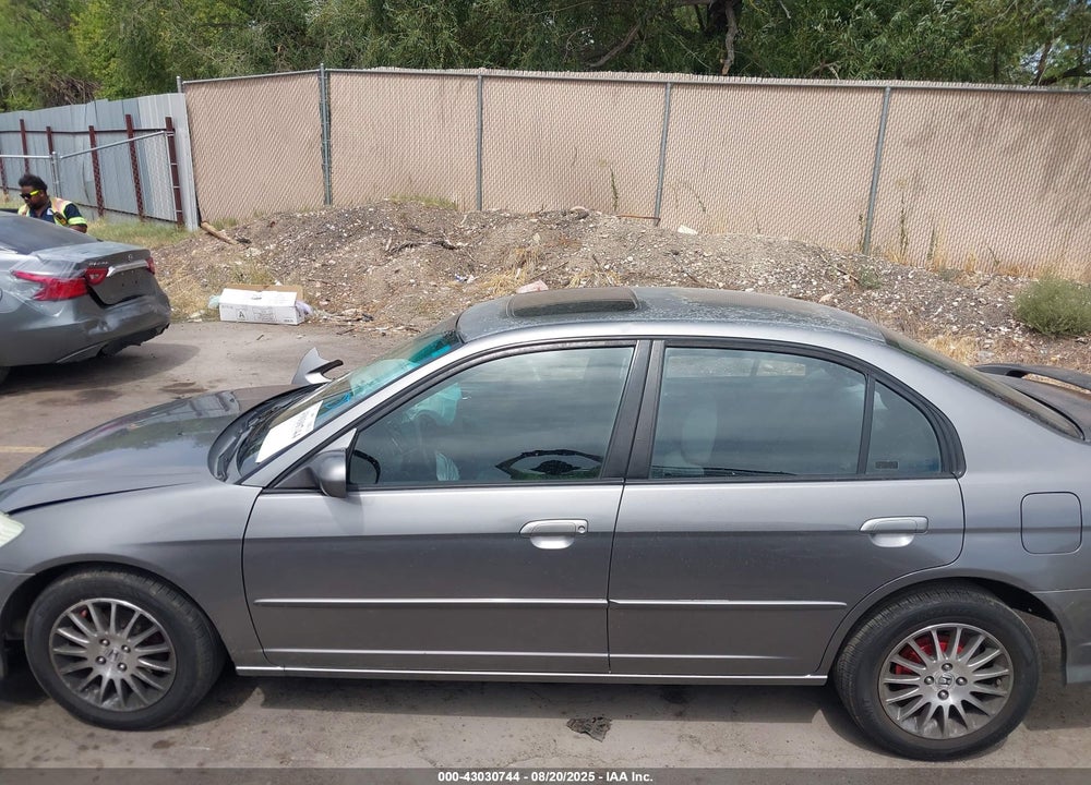 2005 HONDA CIVIC EX VIN: 2HGES26705H571153