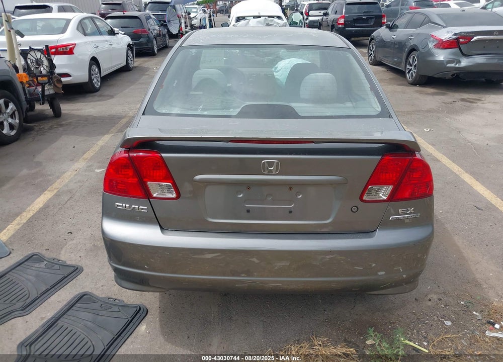 2005 HONDA CIVIC EX VIN: 2HGES26705H571153