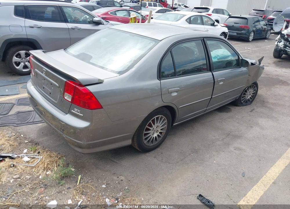 2005 HONDA CIVIC EX VIN: 2HGES26705H571153